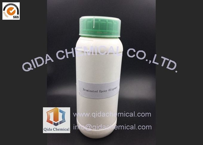 Бромированные порошок или зерно олигомера BEO CAS 68928-70-1 эпоксидной смолы желтоватые
